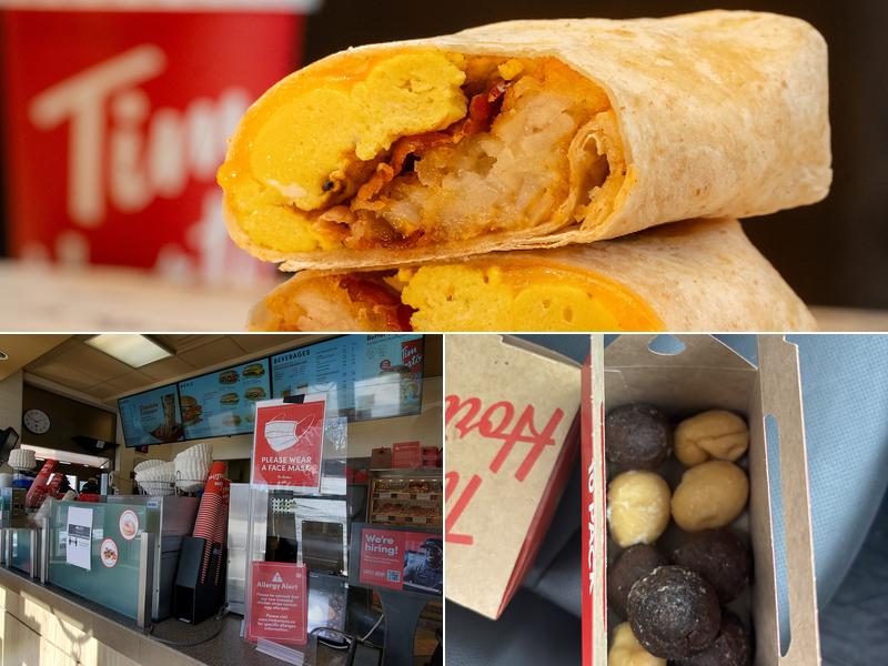 Tim Hortons Menu