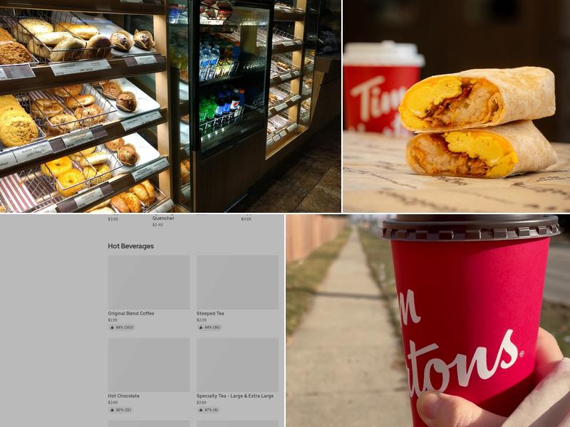 Tim Hortons Menu