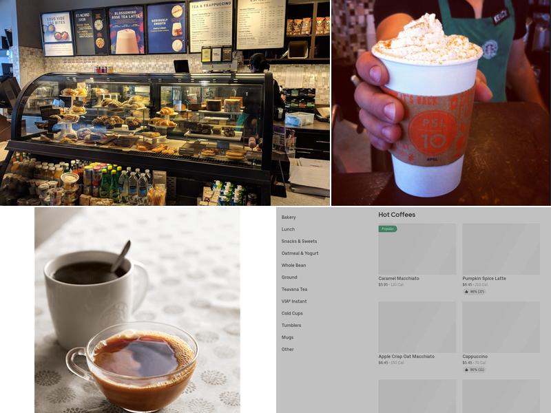 Starbucks Menu