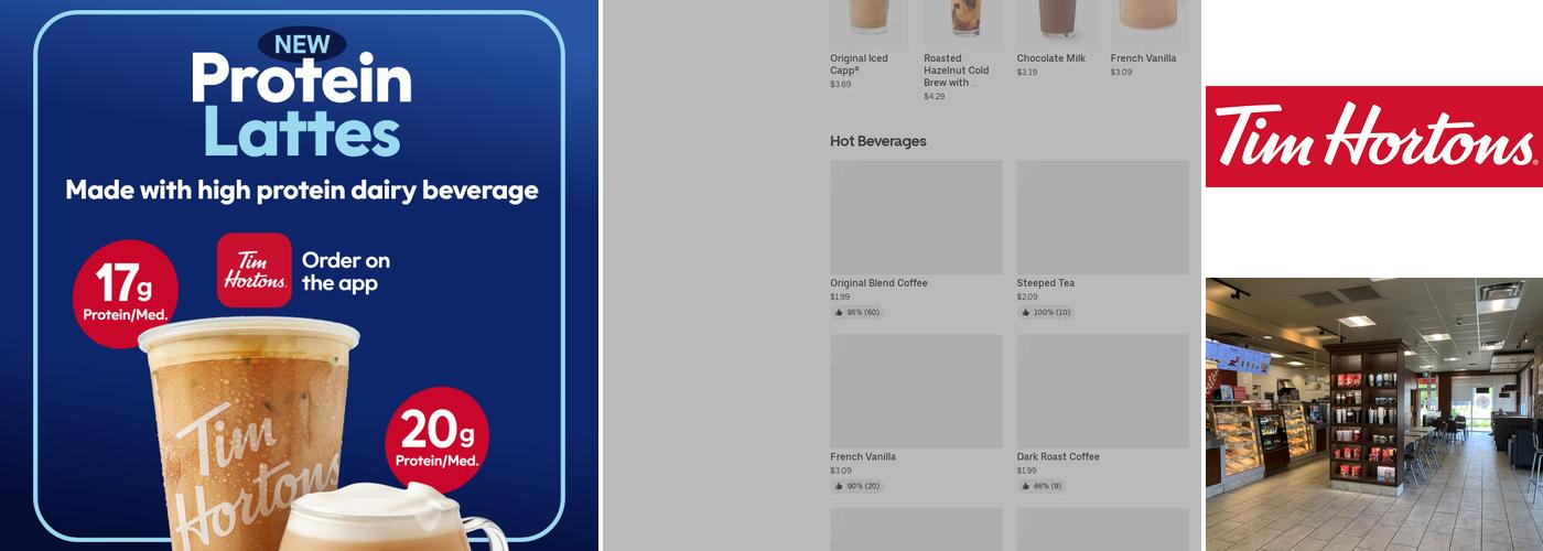 Tim Hortons Menu