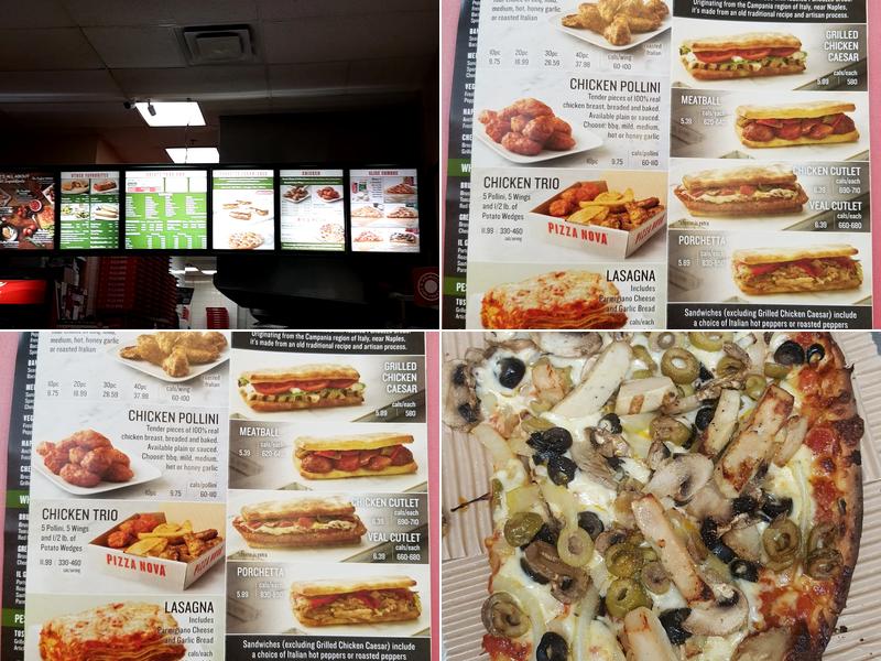 Pizza Nova Menu
