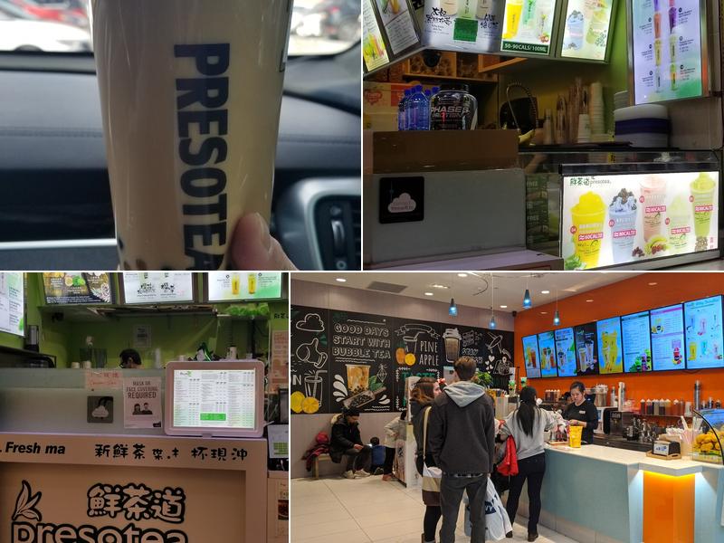 Presotea 鮮茶道 Menu