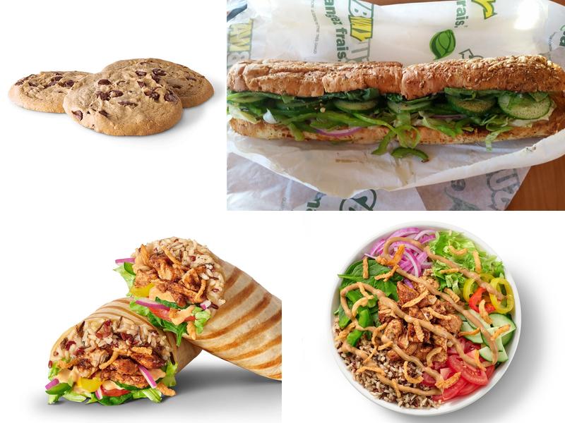 Subway Menu