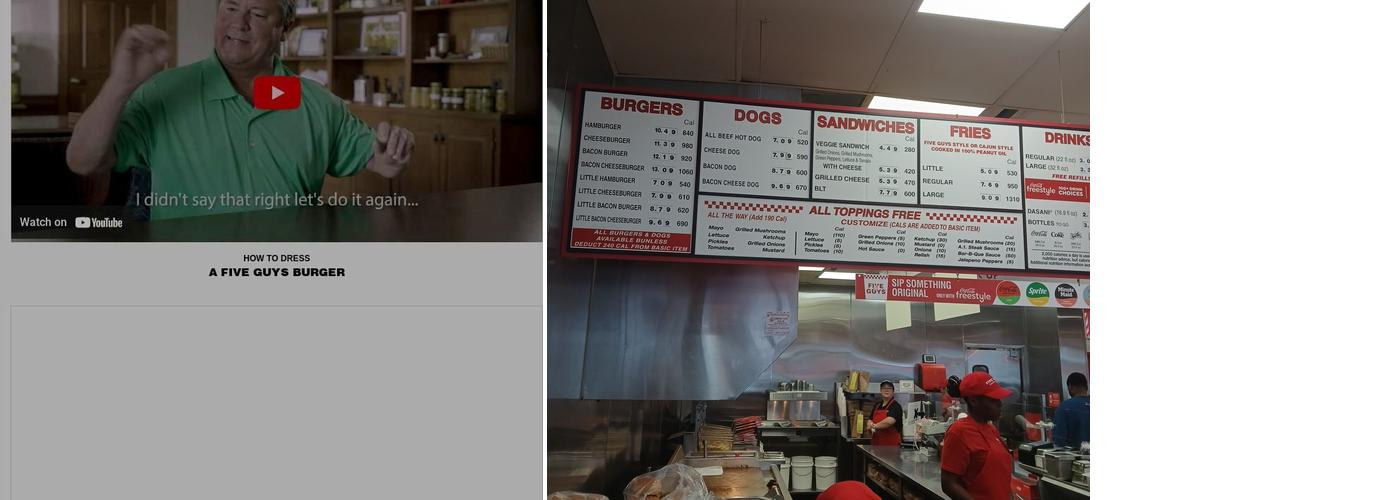 Five Guys Menu