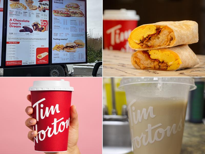 Tim Hortons Menu