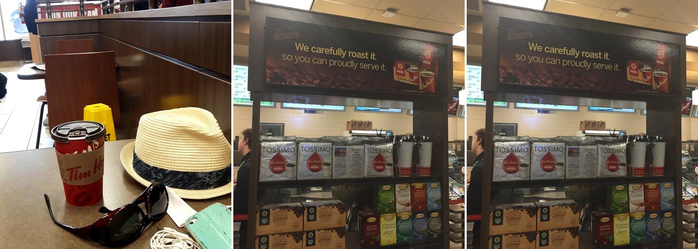 Tim Hortons Menu