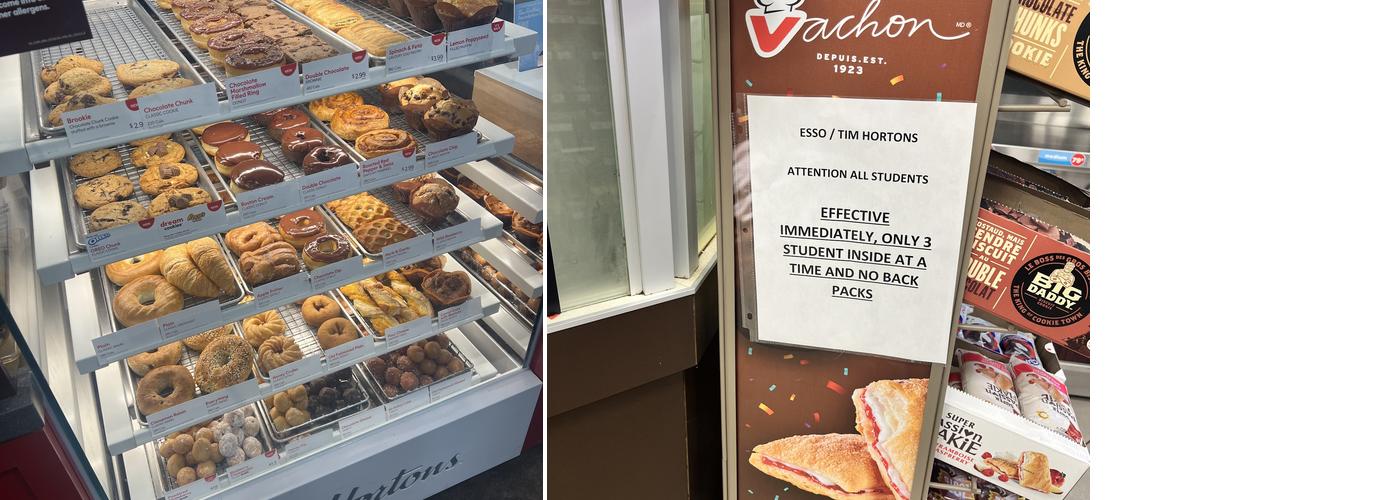 Tim Hortons Menu