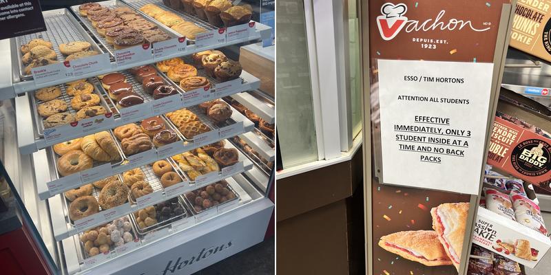 Tim Hortons Menu