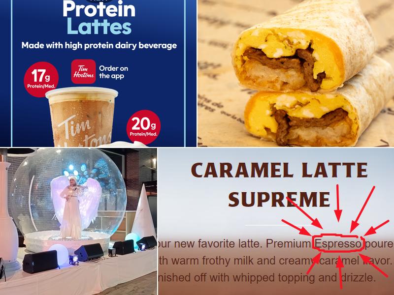 Tim Hortons Menu