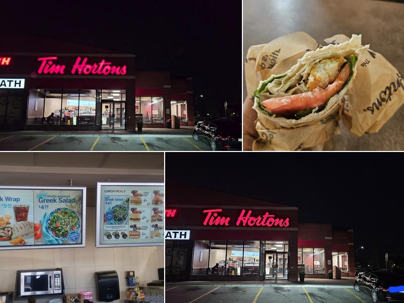 Tim Hortons Menu