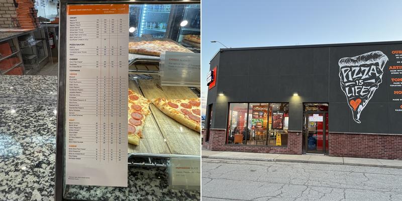 Pizza Pizza Menu