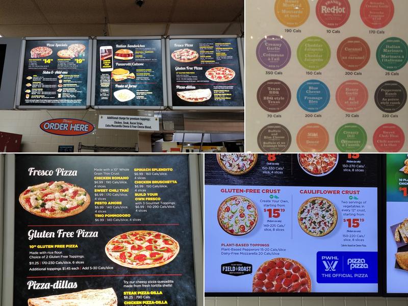 Pizza Pizza Menu