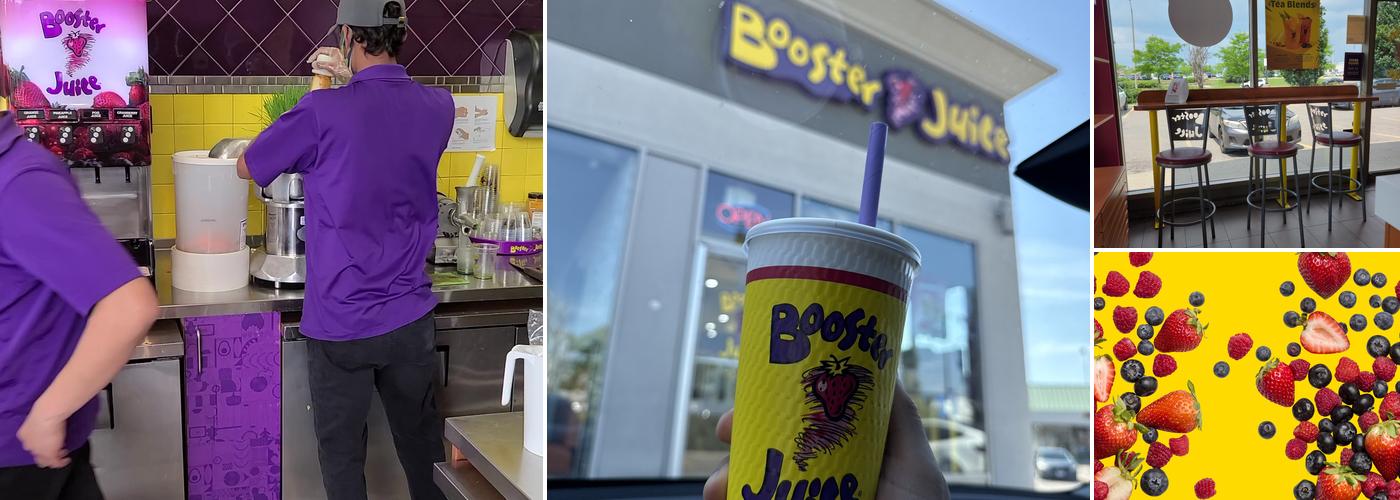 Booster Juice Menu
