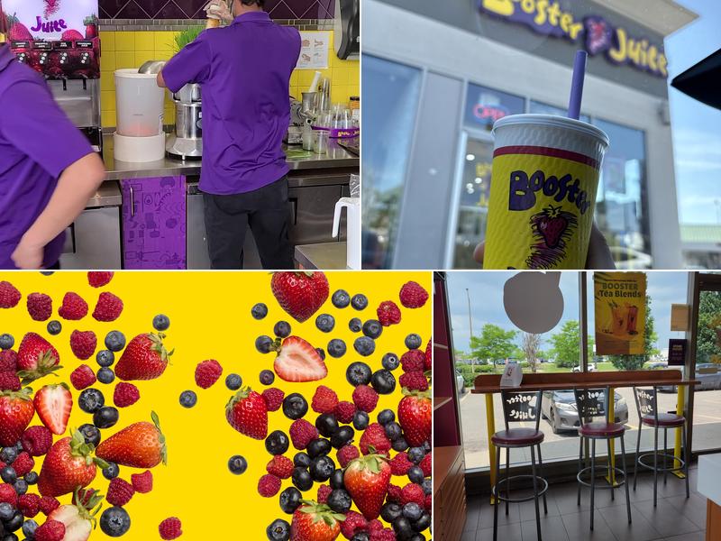 Booster Juice Menu