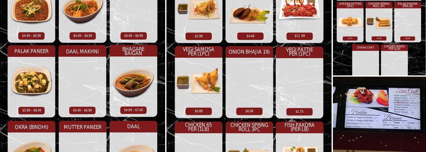 Silver Spoon Menu