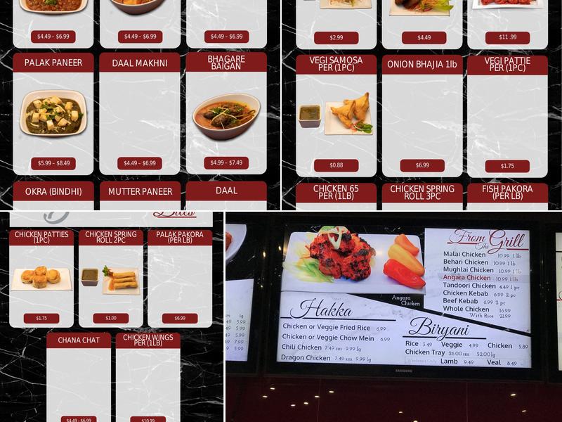 Silver Spoon Menu