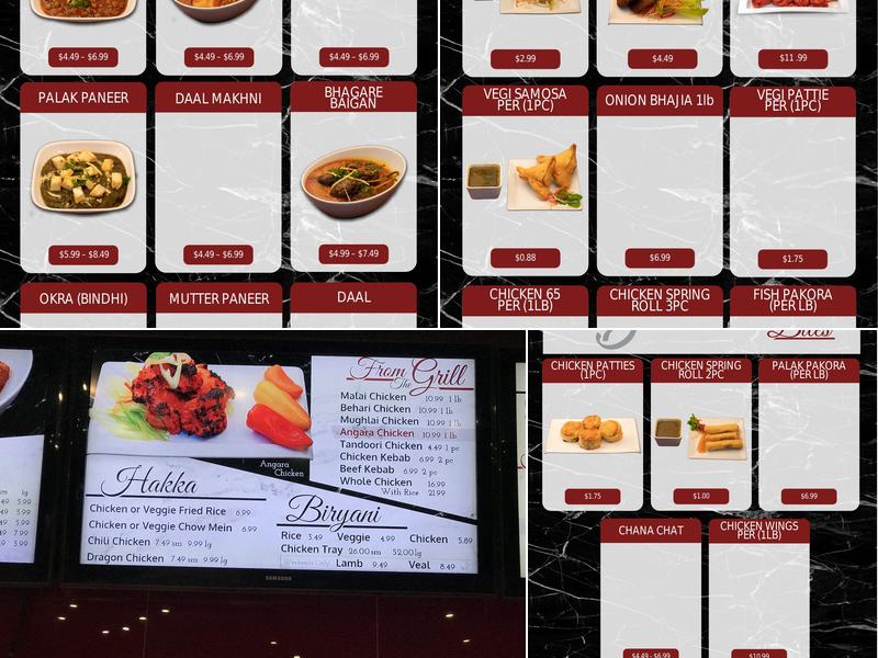 Silver Spoon Menu