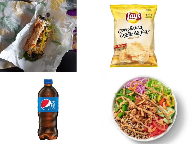 Subway Menu