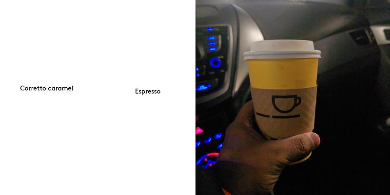 Second Cup Café Menu