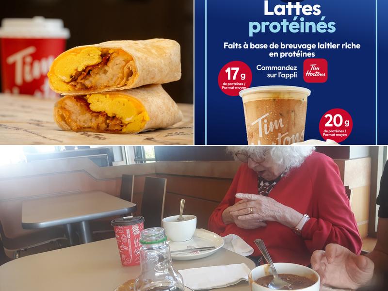 Tim Hortons Menu