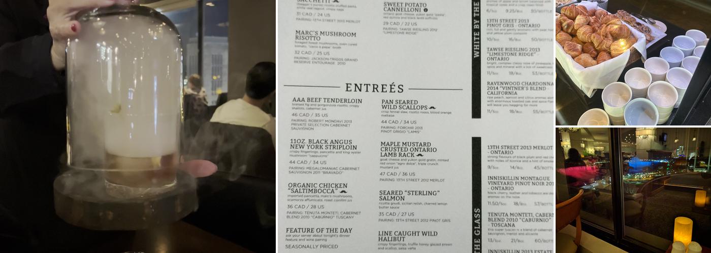 The Rainbow Room Menu