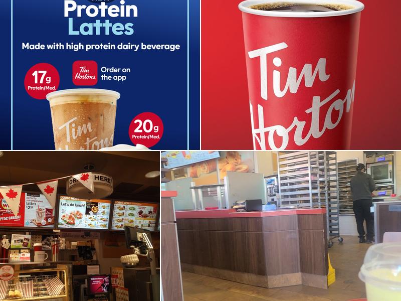 Tim Hortons Menu