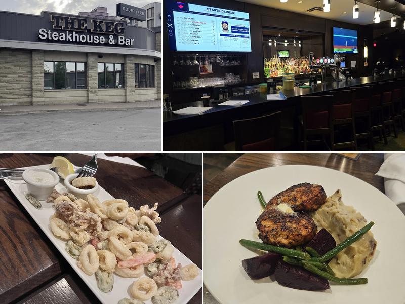 The Keg Steakhouse + Bar - Niagara Falls Courtyard Marriott Menu