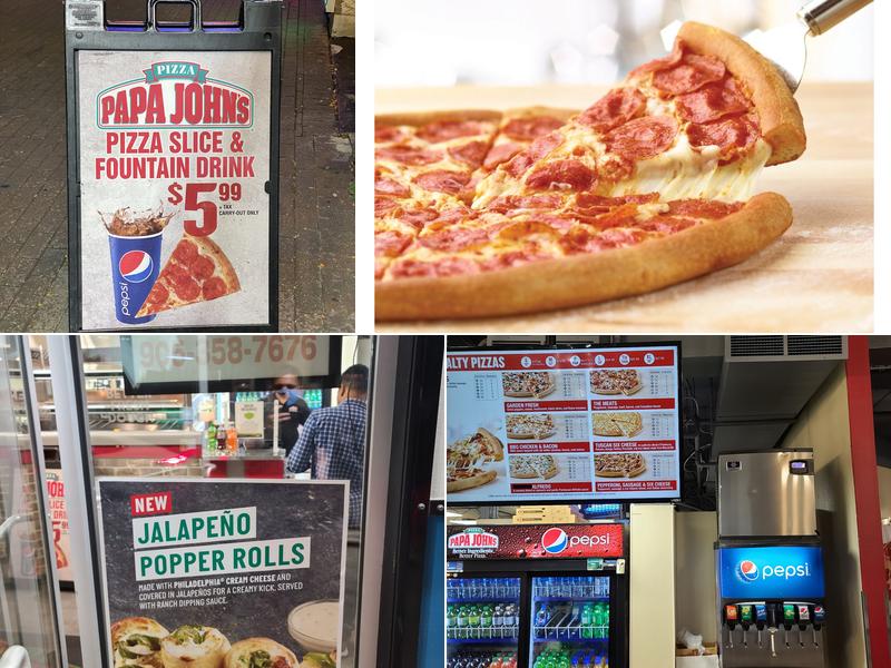 Papa John's Pizza Menu