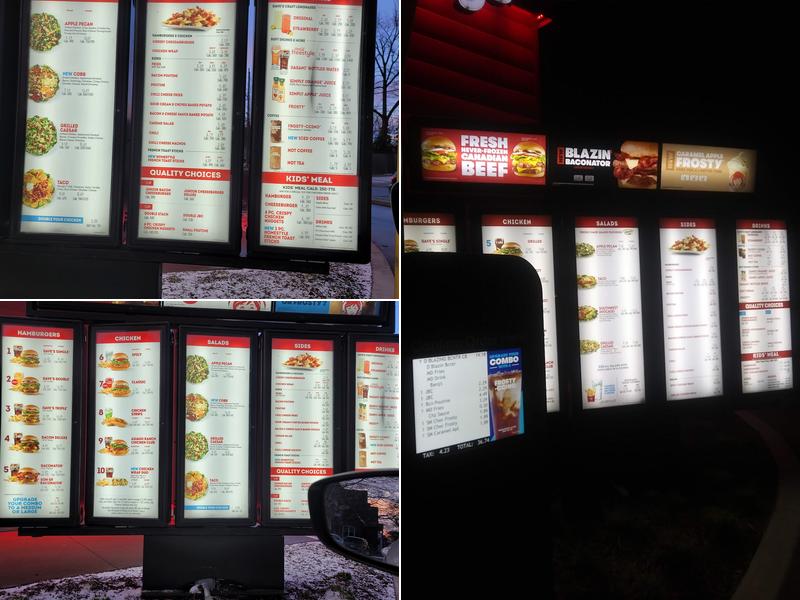 Wendy's Menu