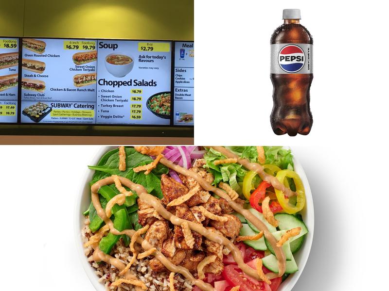 Subway Menu