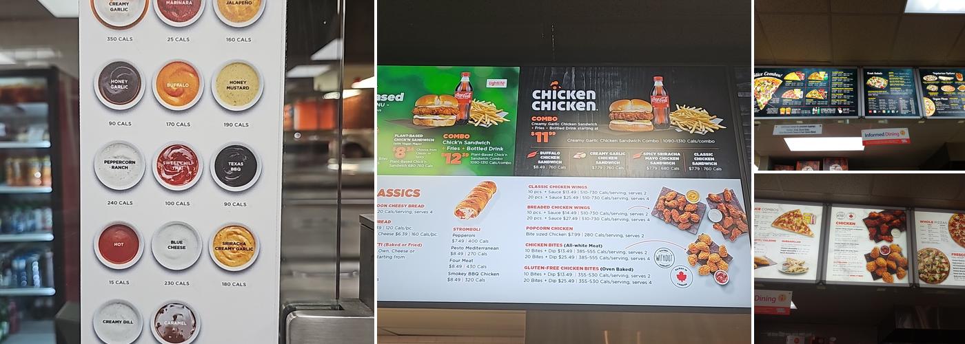 Pizza Pizza Menu