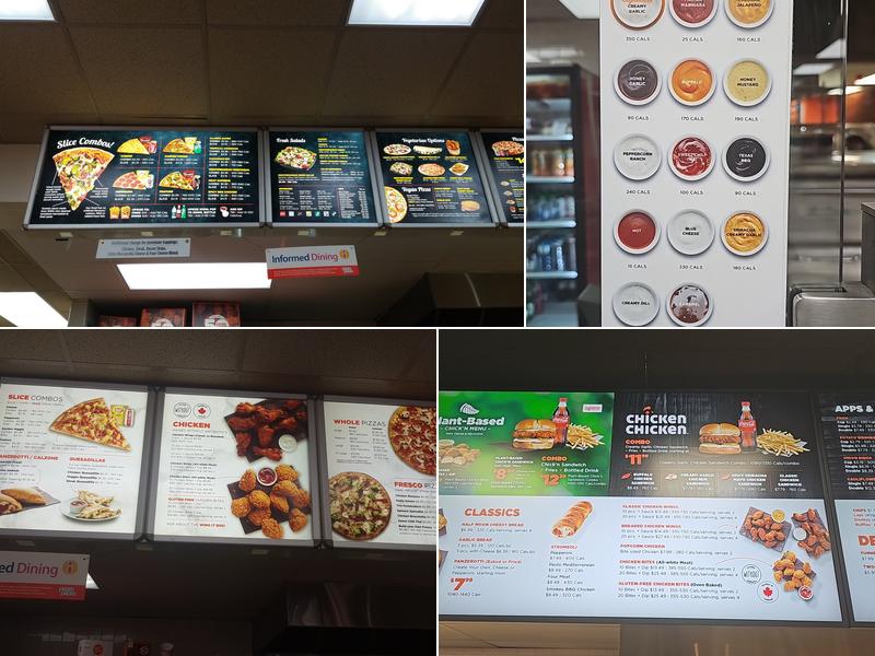 Pizza Pizza Menu