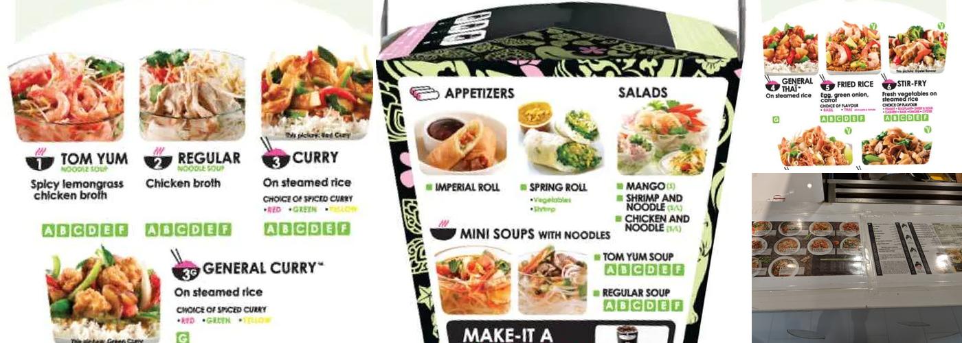 Thai Express Restaurant Toronto Menu