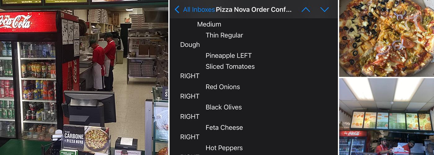 Pizza Nova Menu