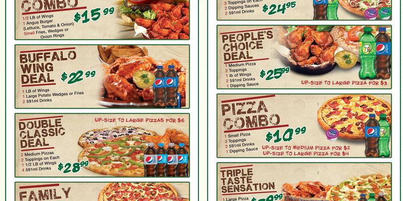 Wing Machine Menu