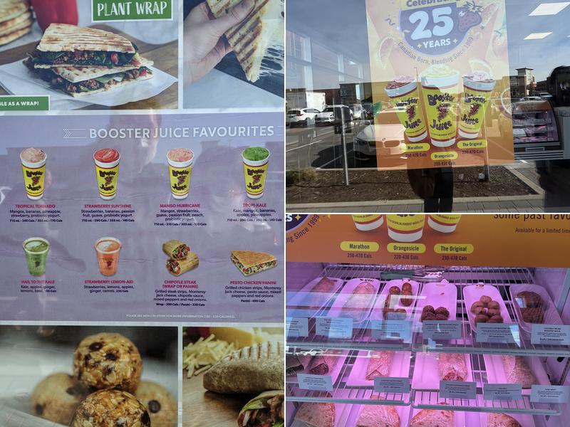 Booster Juice Menu