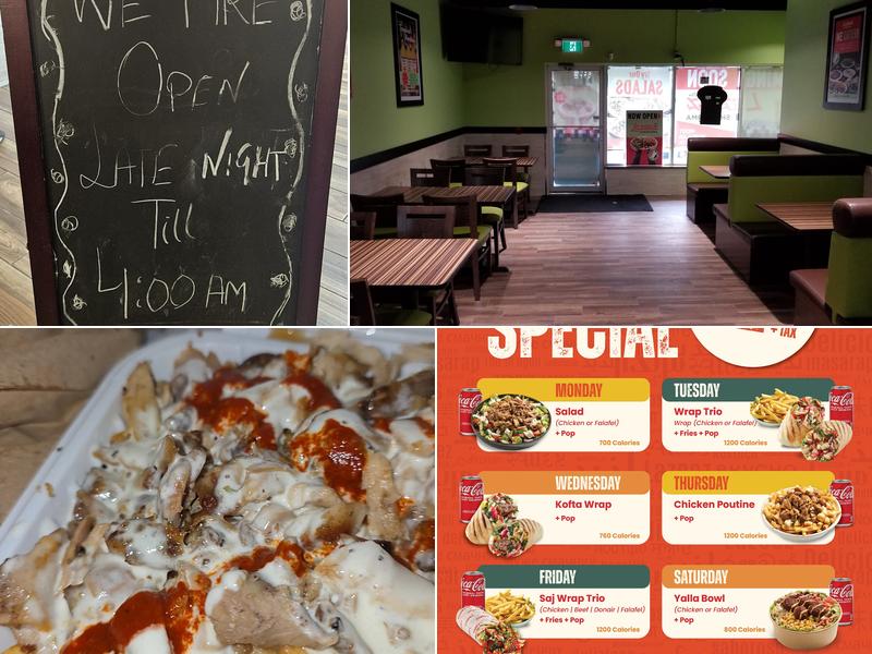 Lazeez Shawarma Menu