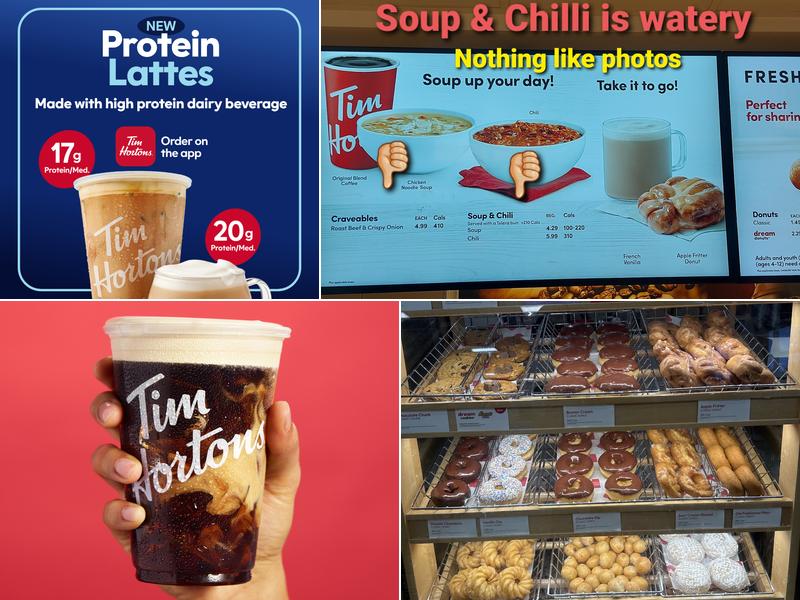 Tim Hortons Menu