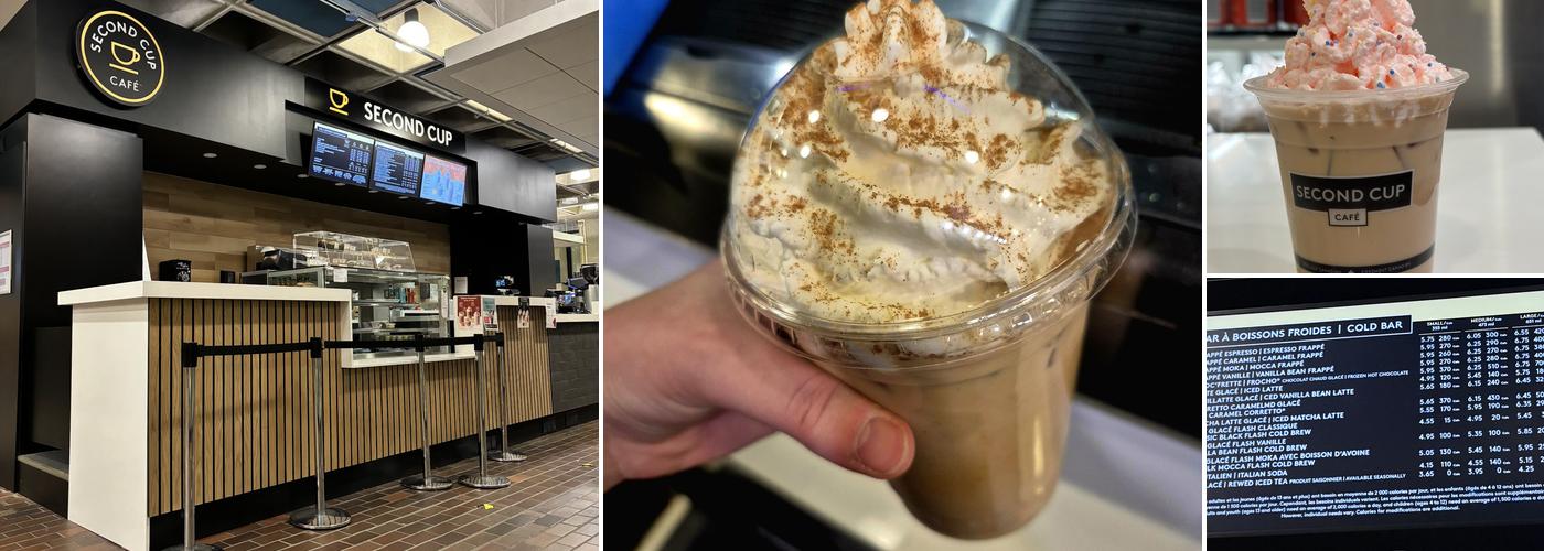 Second Cup Café Menu