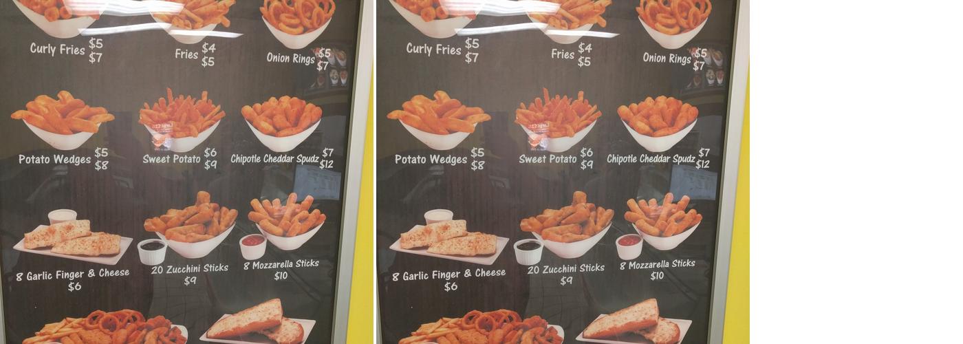 Pizza Pizza Menu