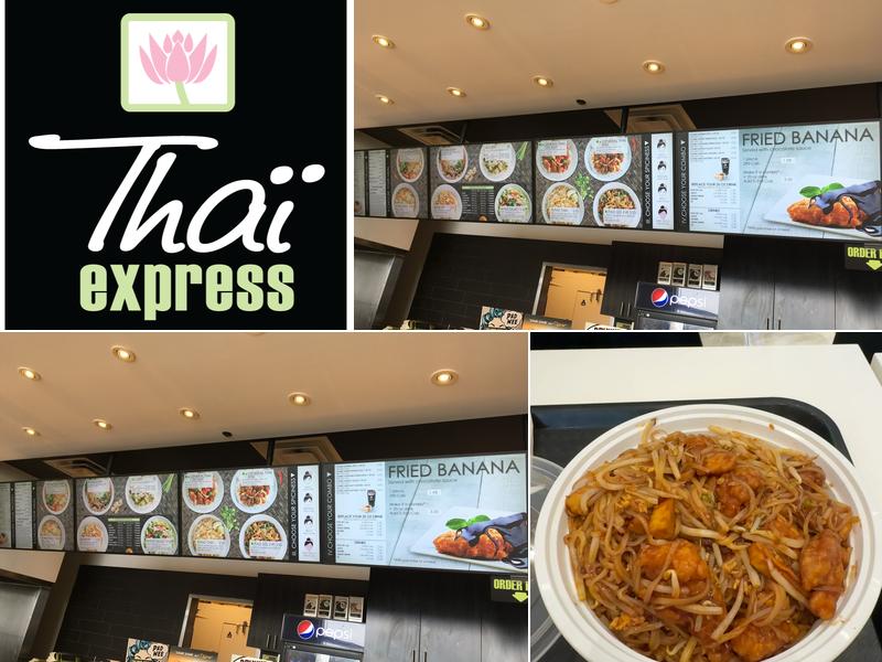 Thai Express Restaurant Ottawa Menu