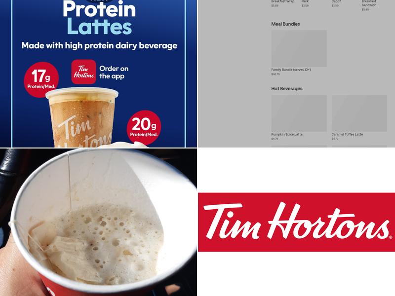 Tim Hortons Menu