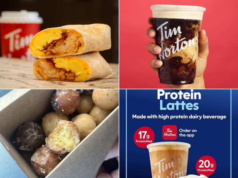 Tim Hortons Menu