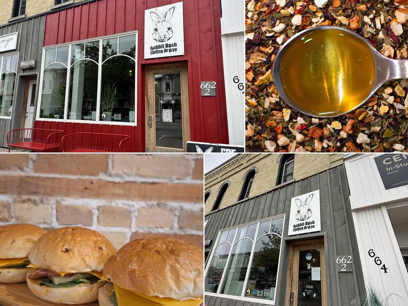 Rabbit Dash Coffee House 662 Goderich St, Port Elgin