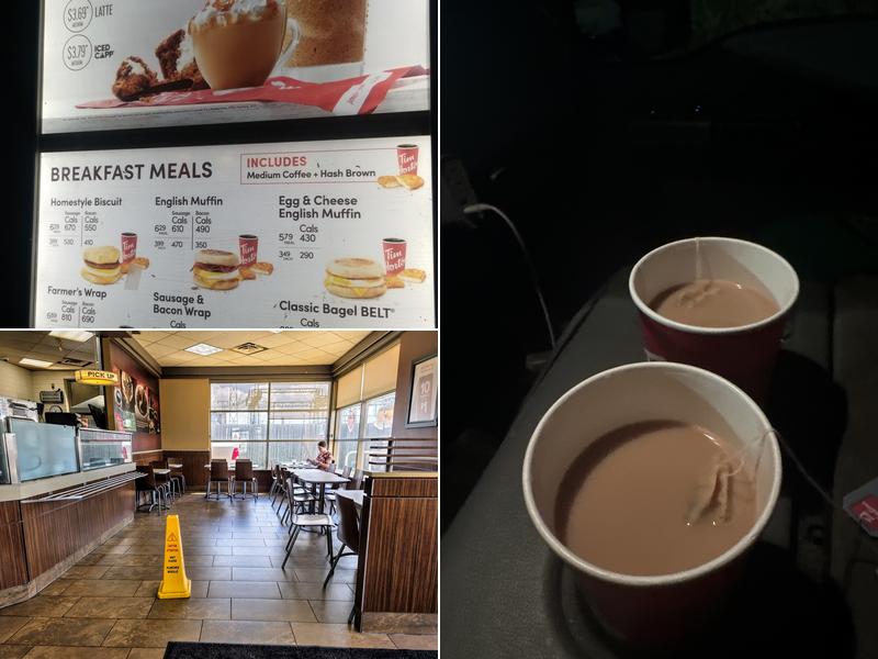 Tim Hortons Menu