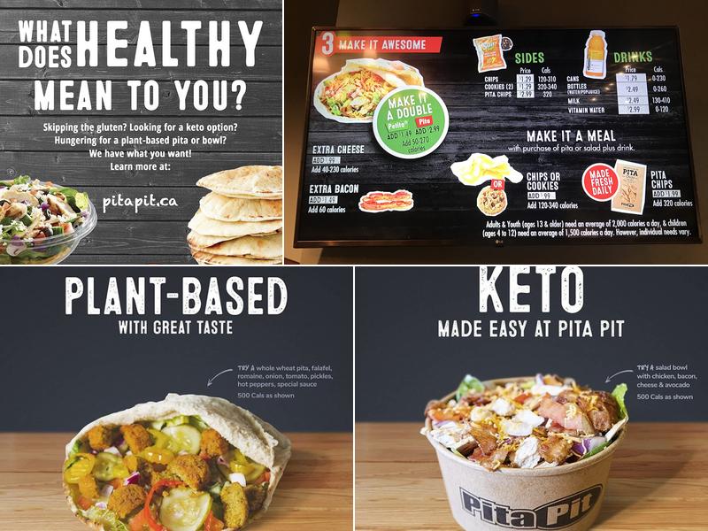 Pita Pit Menu