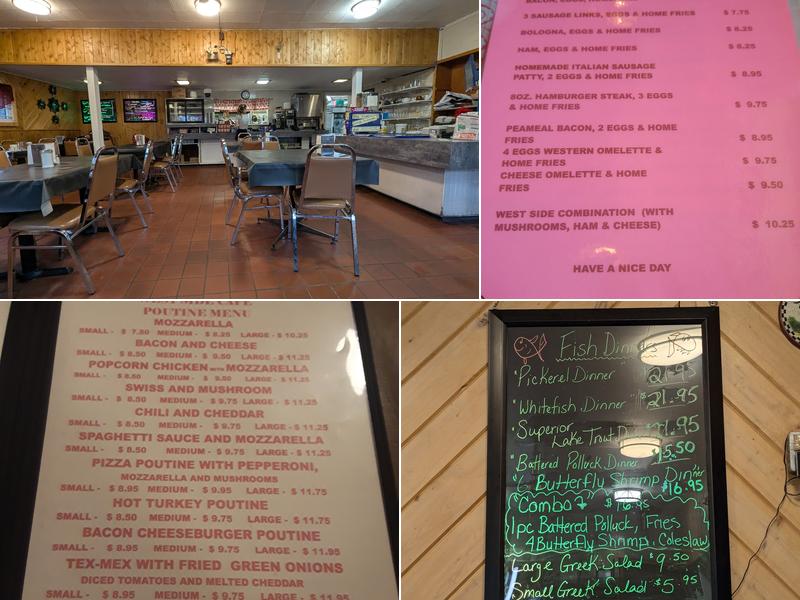 Westside Cafe Menu