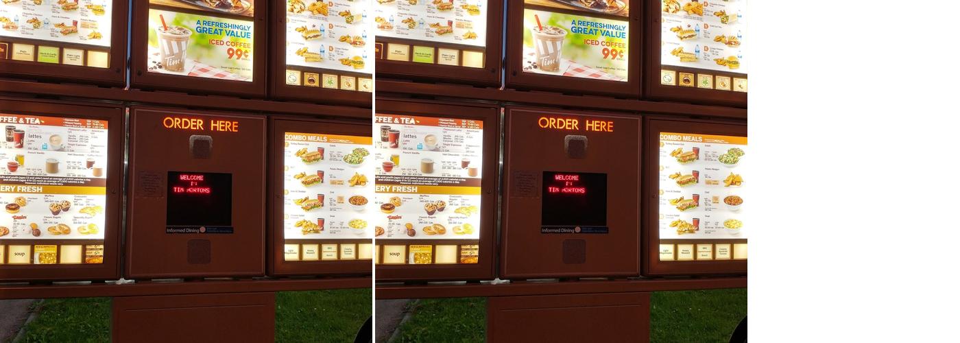 Tim Hortons Menu