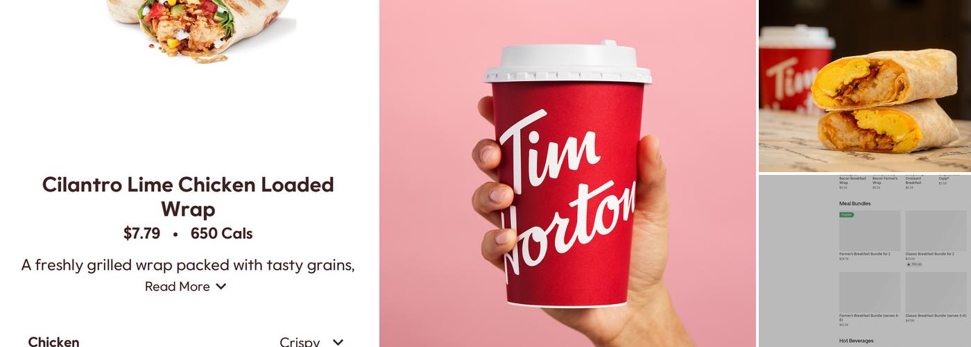 Tim Hortons Menu