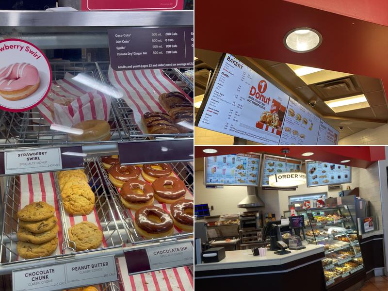 Tim Hortons Menu